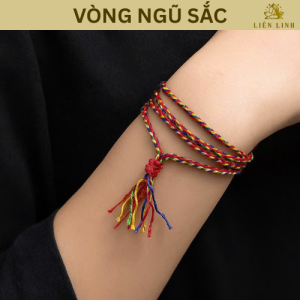 Vòng Tay Ngũ Sắc Tây Tạng – May Mắn & Bình An | Liên Linh