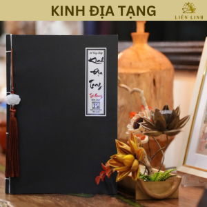 Sổ Tay Chép Kinh Địa Tạng A4 – Giấy Cao Cấp In Mờ | Liên Linh